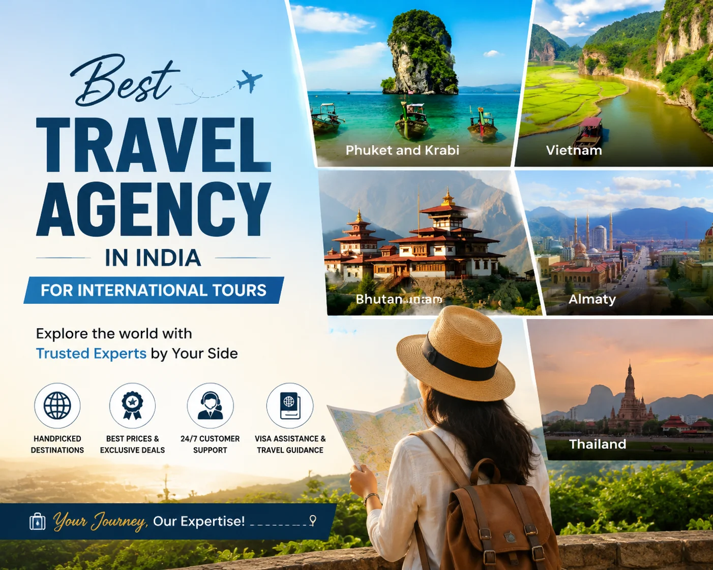 Best Travel Agency in India for International Tours