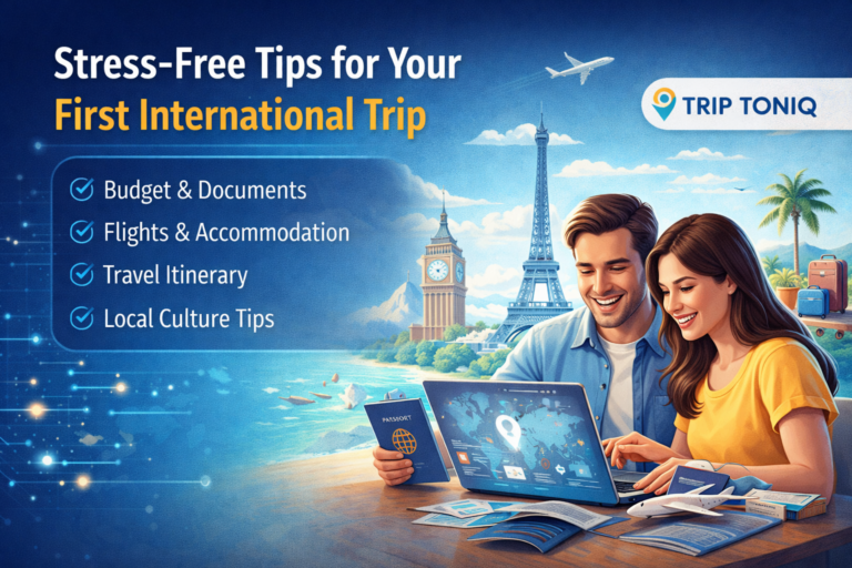 Planning your first international trip