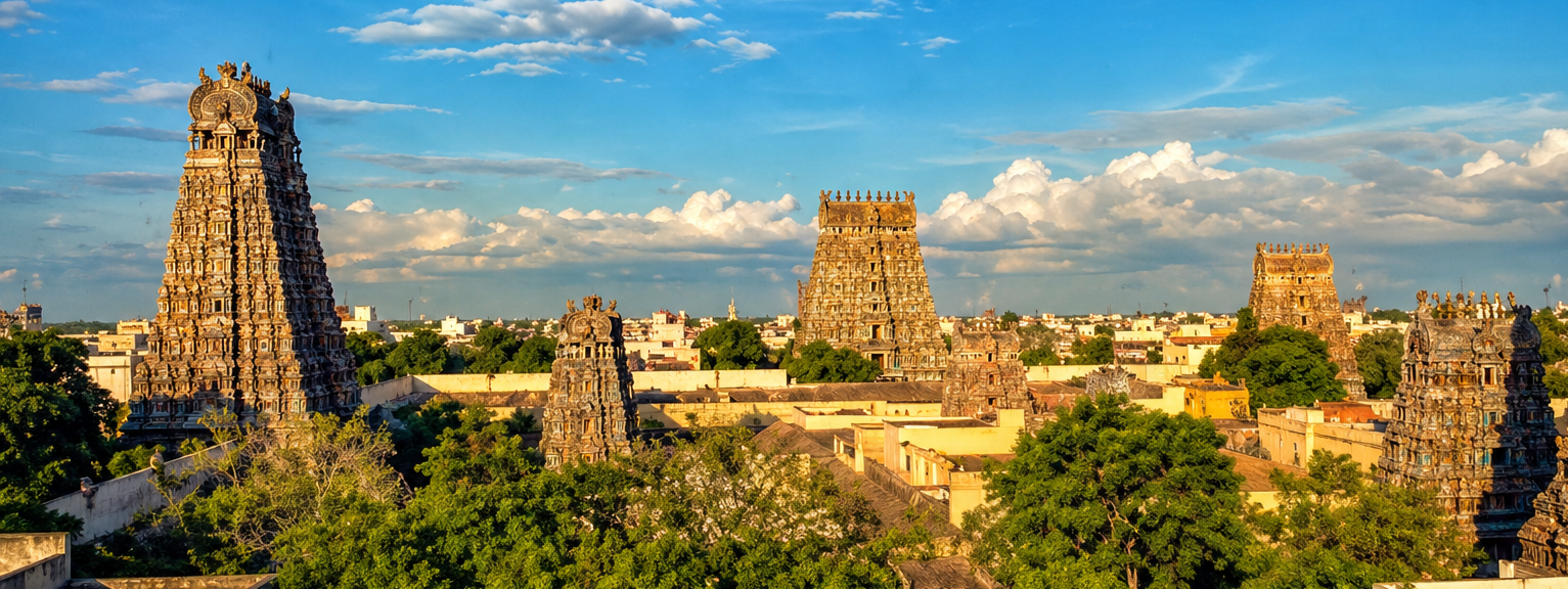 Rameshwaram and Madhurai