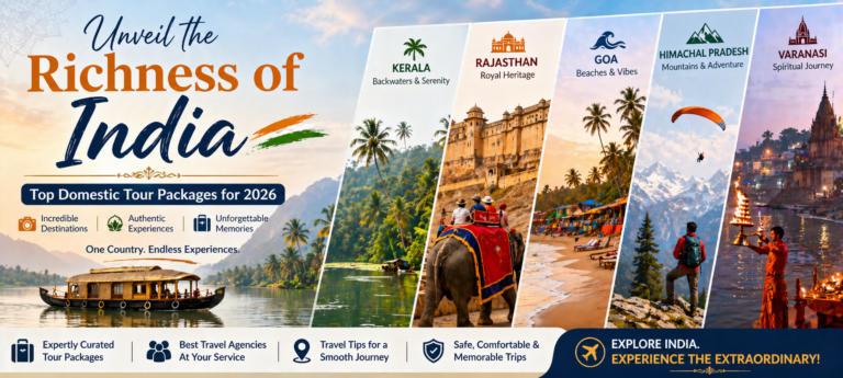 Best Domestic Tour Packages in India