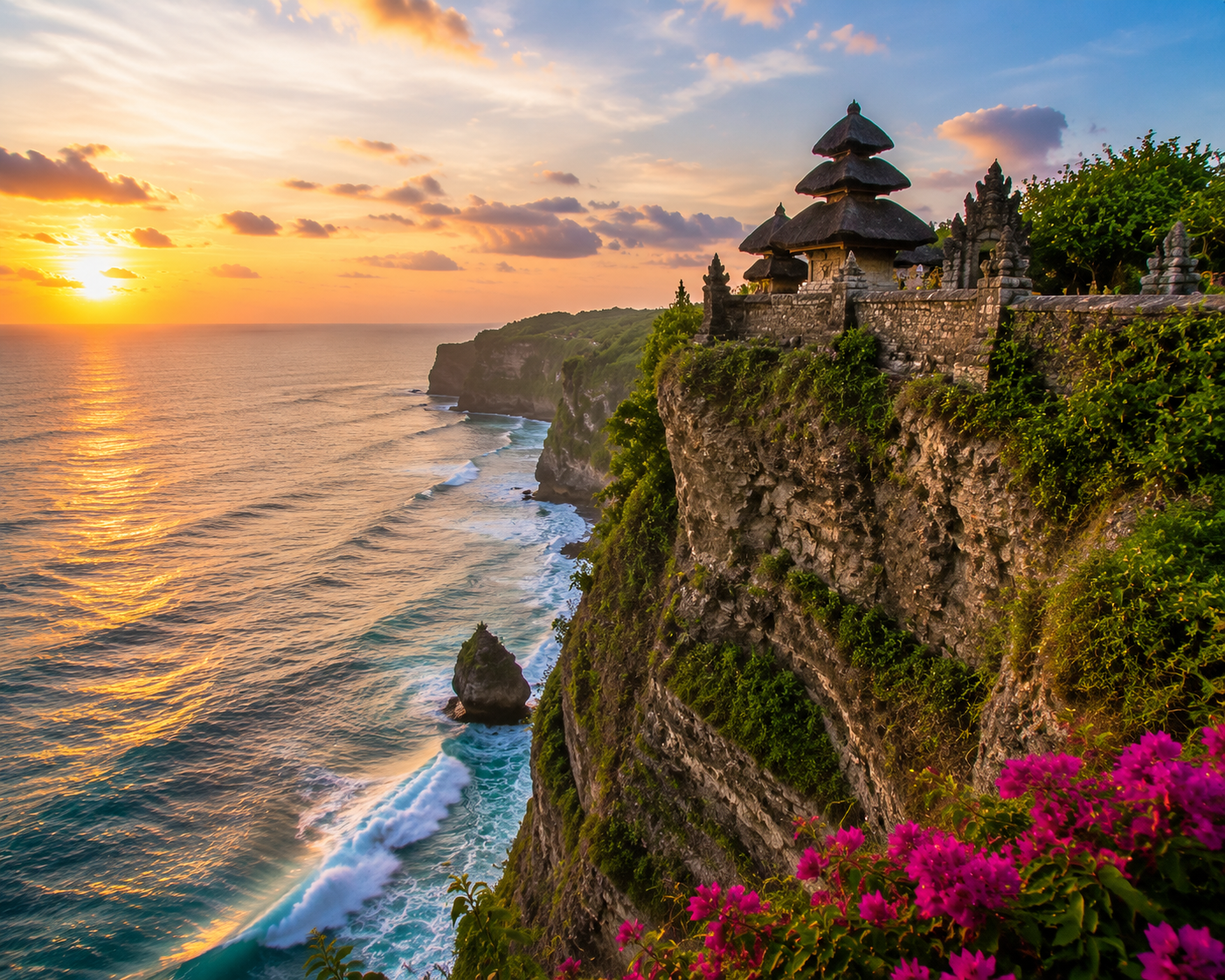 Uluwatu Temple and Cliffside Views